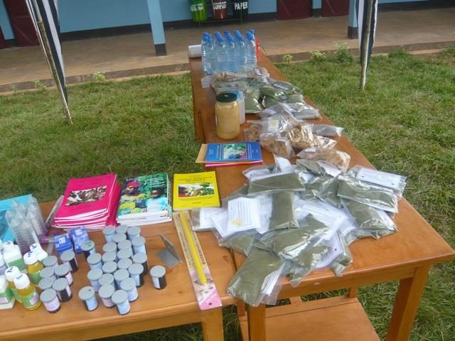 Natural medicinal products produced during training